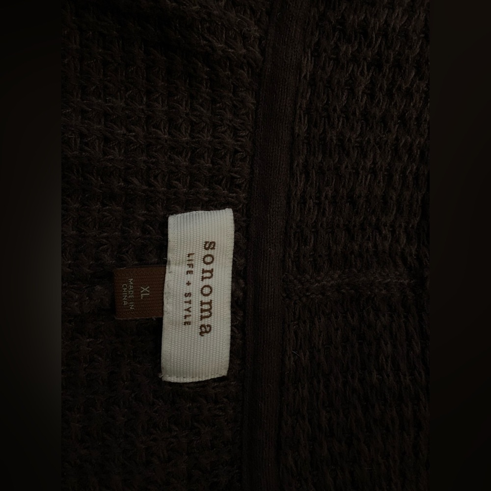 Brown knit cardigan - Picture 4 of 4